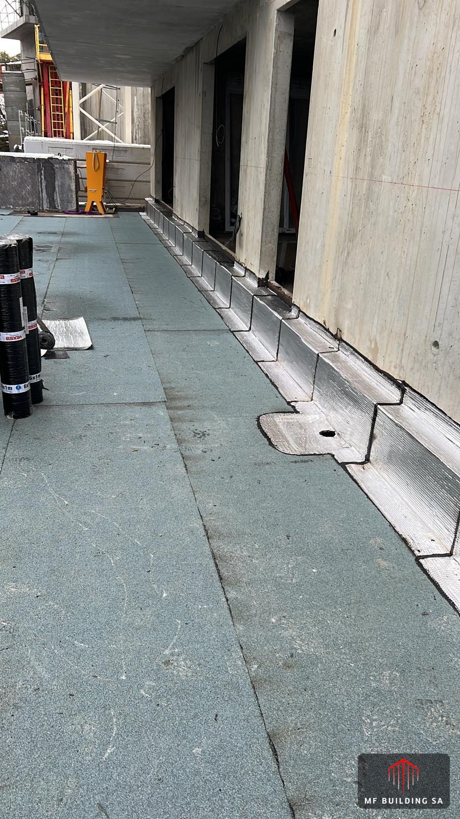 Étanchéité toiture-terrasse — MF Building SA